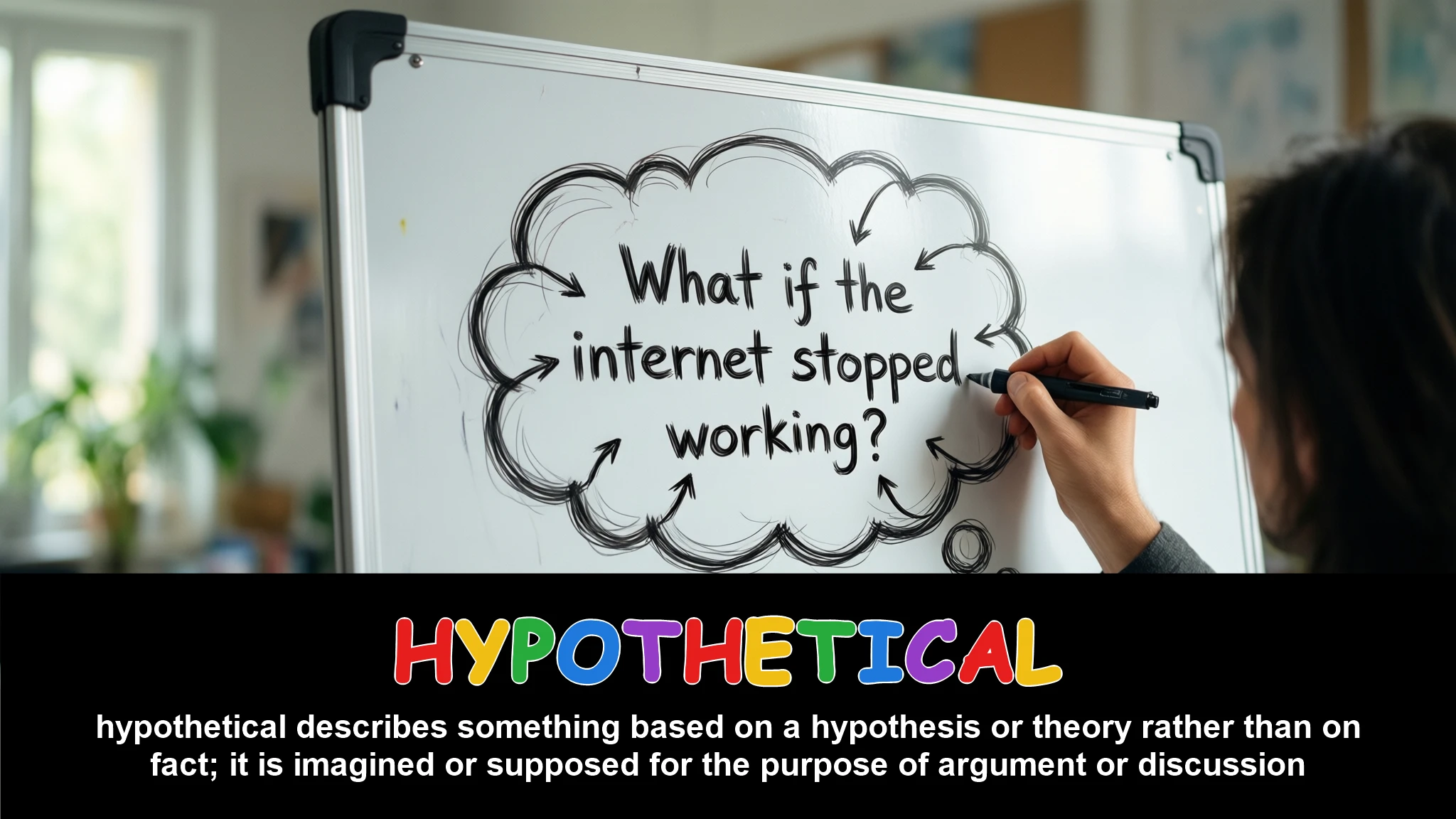 English Illustration for hypothetical